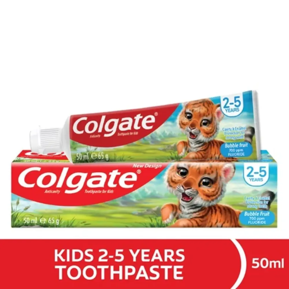 Colgate Bubble Fruit 2 to 5 Years Kids